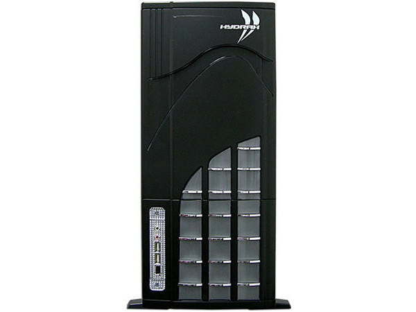 Gabinete Acteck Hydrax con fuente de 400W, ATX, Color Negro