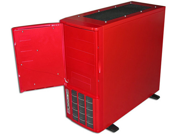Gabinete Acteck Hydrax Color Rojo con fuente de 400W, ATX