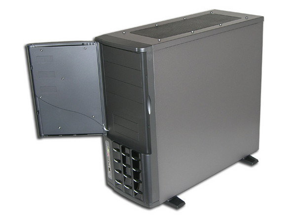 Gabinete Acteck Hydrax con fuente de 400W, ATX, Color Gris Oscuro