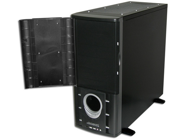 Gabinete Acteck Nitrox con fuente de 500W, ATX, Color Negro