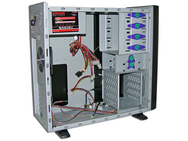 Gabinete Acteck Nitrox con fuente de 500W, ATX, Color Negro