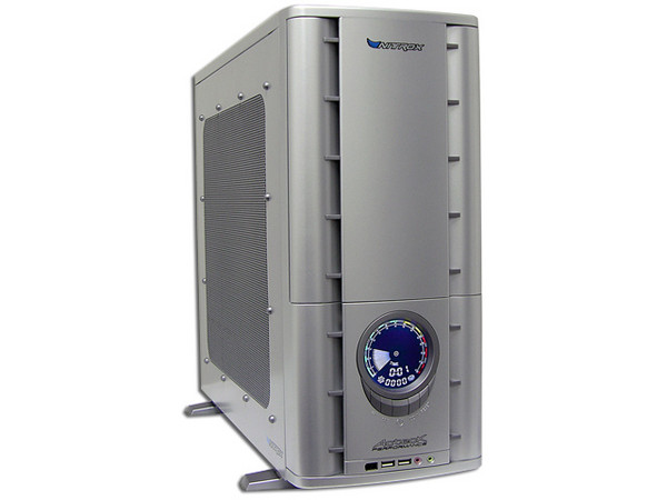 Gabinete Acteck Nitrox con fuente de 500W, ATX, Color Plateado