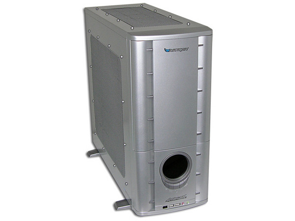 Gabinete Acteck Nitrox con fuente de 500W, ATX, Color Plateado