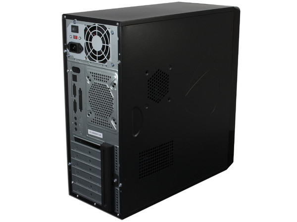 KIT Acteck Atlanta-k de Gabinete (500W), Teclado y Mouse. Color Negro
