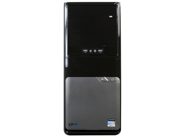 KIT Acteck Atlanta-k de Gabinete (500W), Teclado y Mouse. Color Negro