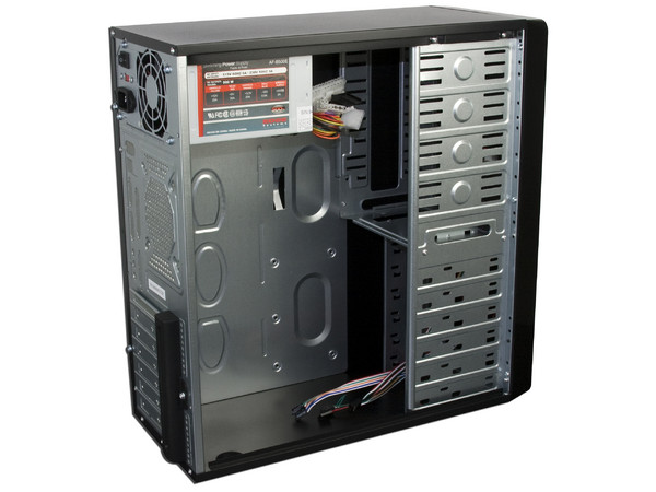 KIT Acteck Atlanta-k de Gabinete (500W), Teclado y Mouse. Color Negro
