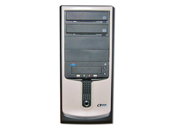 Gabinete Acteck KNOX XP con fuente de 300W ATX, Gris con Negro y Beige.