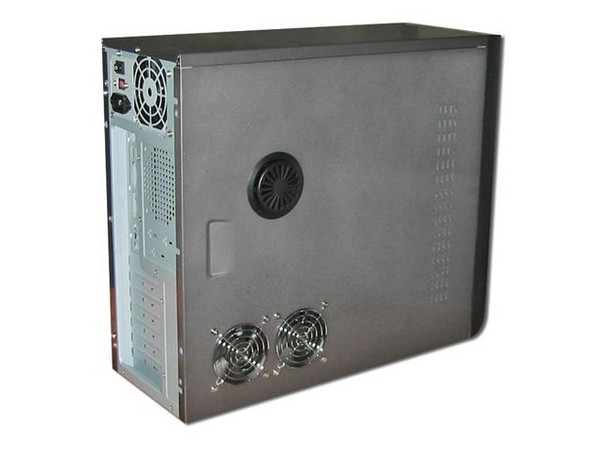 Gabinete Acteck KNOX XP con fuente de 300W ATX, Gris con Negro y Beige.