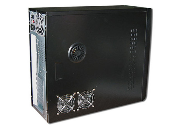 Gabinete Acteck KNOX XP con fuente de 300W ATX, Negro con Azul.
