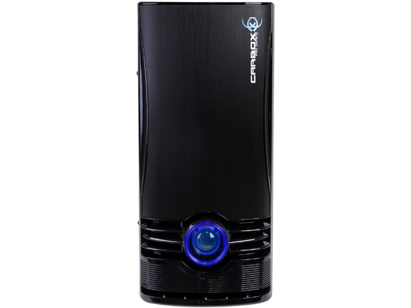 Gabinete Gamer Acteck Carbox T9900 con fuente de 600W, ATX, Color Negro con Leds Azules