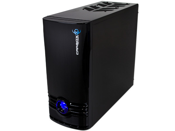 Gabinete Gamer Acteck Carbox T9900 con fuente de 600W, ATX, Color Negro con Leds Azules