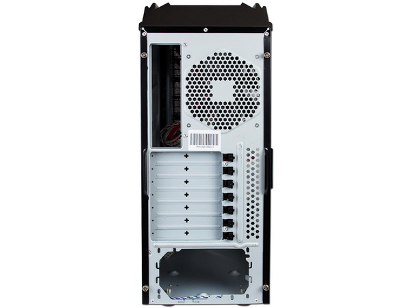 Gabinete Gamer Acteck Kryptox T9700 sin fuente de poder, ATX, Color Negro con Leds Azules
