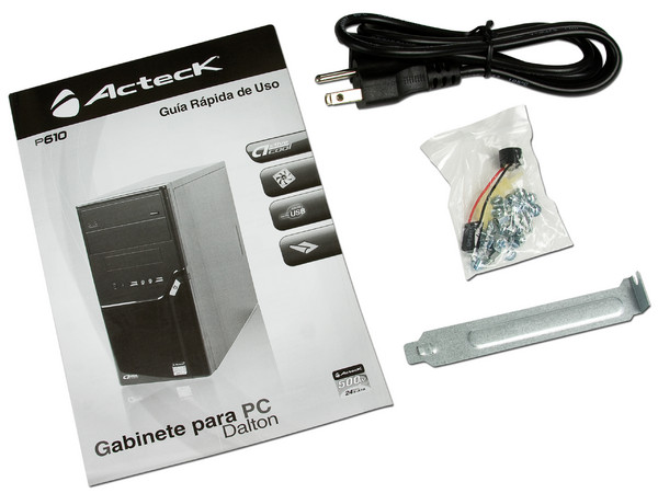 Gabinete Acteck Dalton ATX con fuente de 500W