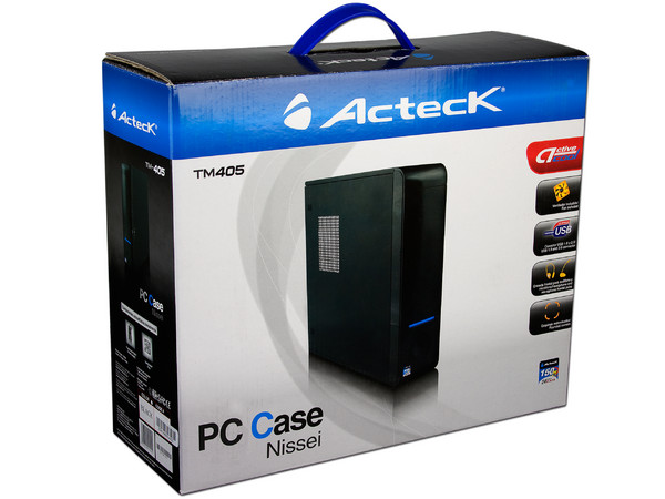 Gabinete Acteck NISSEI Fuente de 150W, Mini ITX