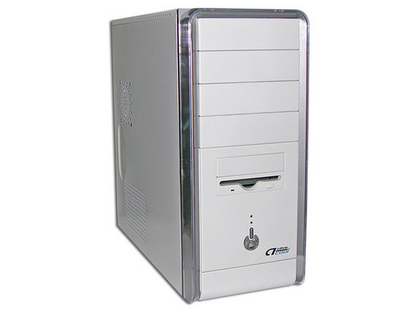 Gabinete Acteck Stuttgart Ivory con fuente de 400W, 20/24 pines, ATX