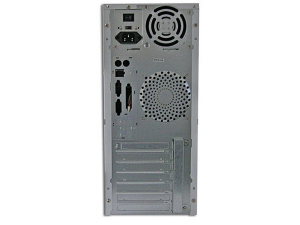 Gabinete Acteck Stuttgart Ivory con fuente de 400W, 20/24 pines, ATX