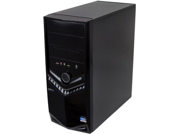 Gabinete Acteck Akron, ATX con fuente de 500W.