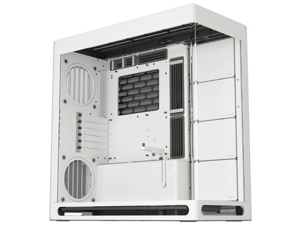 Gabinete AEROCOOL HAVN HS 420, Mid Tower, ATX, No Incluye Fuente de Poder. Color Blanco.