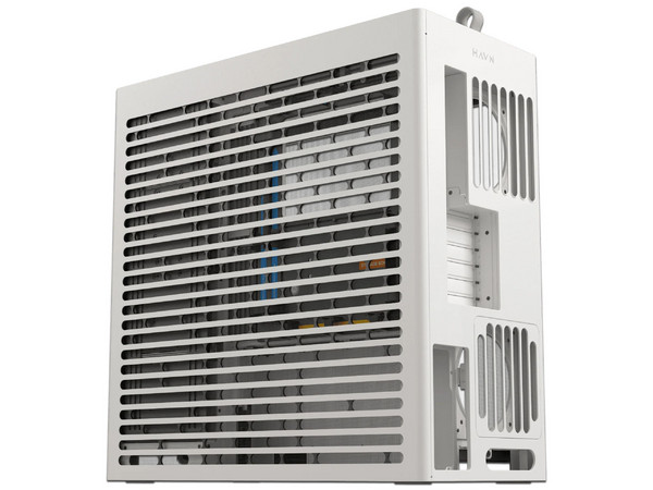 Gabinete AEROCOOL HAVN HS 420, Mid Tower, ATX, No Incluye Fuente de Poder. Color Blanco.
