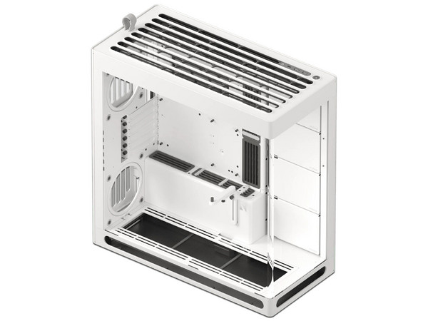 Gabinete AEROCOOL HAVN HS 420, Mid Tower, ATX, No Incluye Fuente de Poder. Color Blanco.
