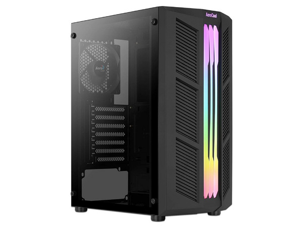 Gabinete  Gamer Aerocool Prime ARGB, Mid-tower,  ATX (No Incluye Fuente de Poder).