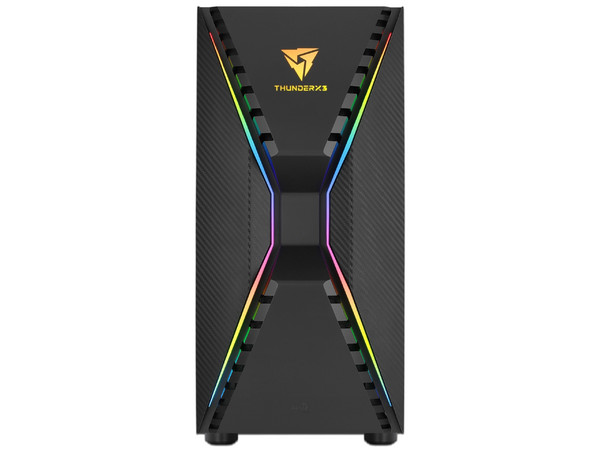 Gabinete Gamer Aerocool Cronus, Mid-Tower, E-ATX, (sin fuente de poder), Color Negro.