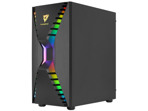 Gabinete Gamer Aerocool Cronus, Mid-Tower, E-ATX, (sin fuente de poder), Color Negro.