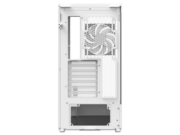 Gabinete AeroCool P500A, Mid Tower, ATX, Incluye Ventiladores 4 x 120mm RGB, Panel de Cristal Templado, (no incluye fuente de poder). Color Blanco.