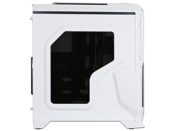 Gabinete Aerocool BattleHawk, ATX, (sin fuente de poder). Color Blanco.