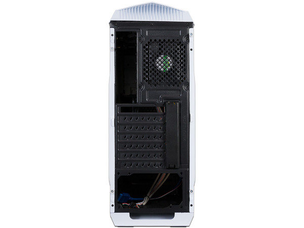 Gabinete Aerocool BattleHawk, ATX, (sin fuente de poder). Color Blanco.