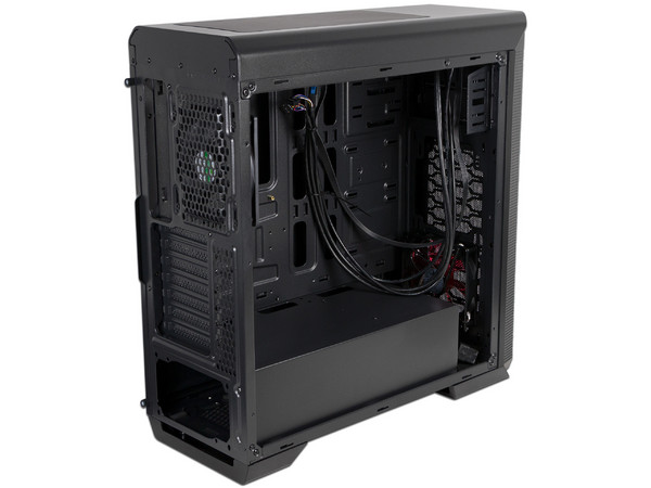 Gabinete Aerocool Aero-800 Black Mid Tower, ATX (sin fuente de poder).