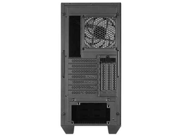 Gabinete Gamer AeroCool Visor, RGB, E-ATX, (no incluye fuente de poder). Color Negro.