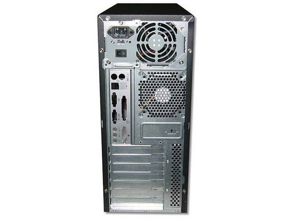 Gabinete ATX Alaska Orca 5 con fuente de 300W, Negro con Plateado.