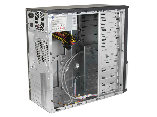 Gabinete Alaska Media Torre RAM con fuente de 300W
