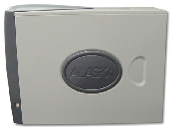 Gabinete Alaska Paxson 4, ATX, Blanco con marco gris