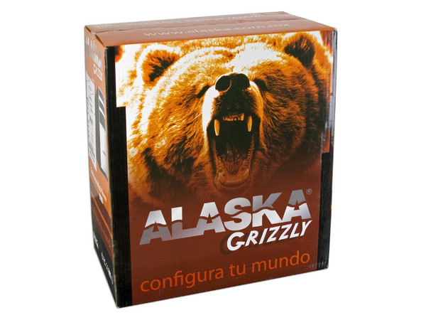 Gabinete Alaska Grizzly con fuente de 300W, Mini Torre