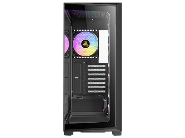 Gabinete Mid Tower Antec Constellation C3, ARGB, ATX. Color Negro