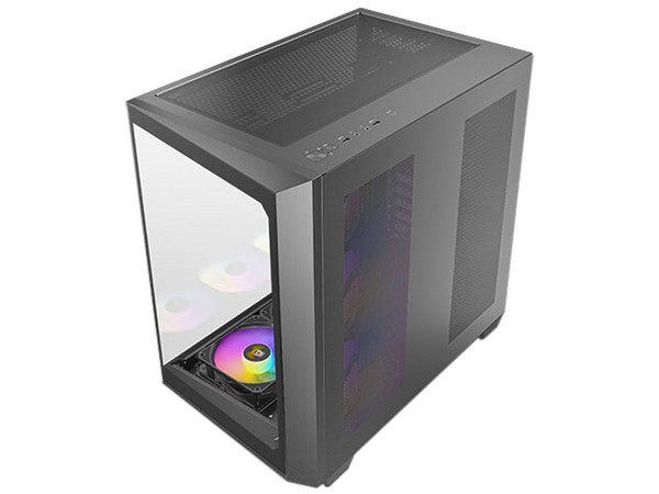 Gabinete Antec CONSTELLATION C5, ARGB, Mid Tower, ATX, (No incluye fuente de poder). Color Negro