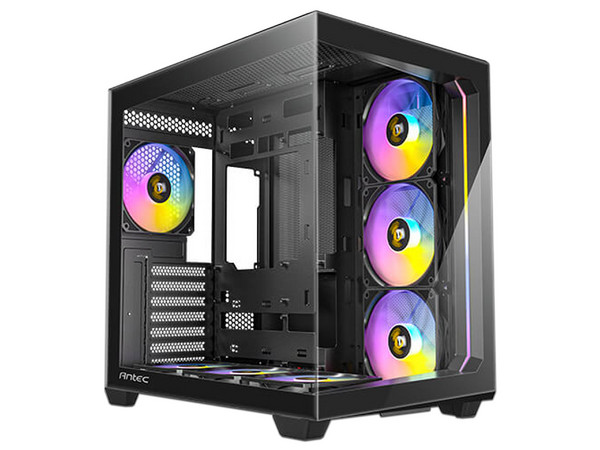 Gabinete Antec CONSTELLATION C5, ARGB, Mid Tower, ATX, (No incluye fuente de poder). Color Negro