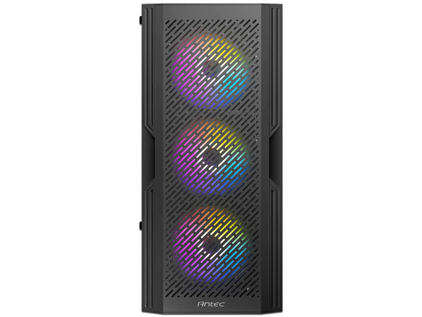 Gabinete Antec AX20 Elite, Mid-Tower, Soporta ATX, Micro ATX, Mini-ITX, (no incluye fuente de poder). Negro.