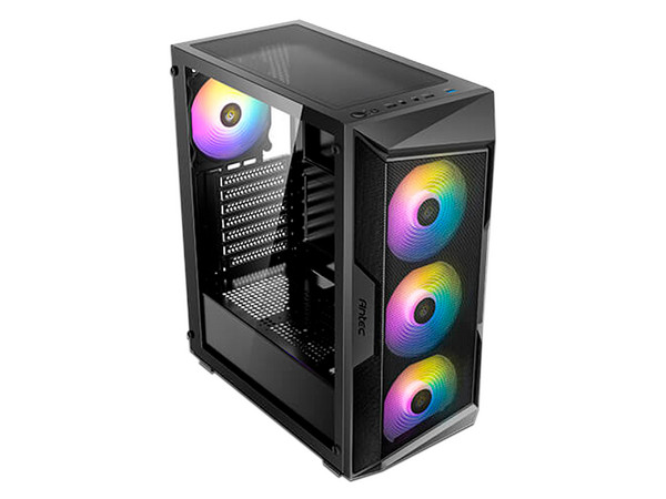 Gabinete Antec AX61 Elite, Mid-Tower, ATX, (no incluye fuente de poder). Color Negro.