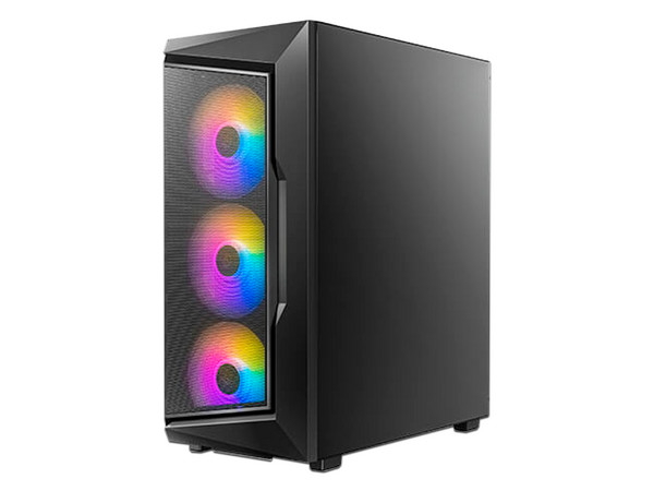 Gabinete Antec AX61 Elite, Mid-Tower, ATX, (no incluye fuente de poder). Color Negro.