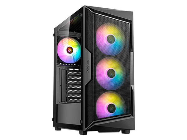 Gabinete Antec AX61 Elite, Mid-Tower, ATX, (no incluye fuente de poder). Color Negro.