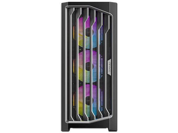 Gabinete Antec Performance 1 FT ARGB Full Tower con Ventana Lateral, 4 Ventiladores Instalados y Soporte para Iluminación RGB. Color Negro.