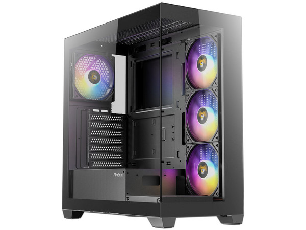 Gabinete Antec CX300 ARGB, Mid-Tower, Micro-ATX, (No Incluye Fuente de Poder), Color Negro.