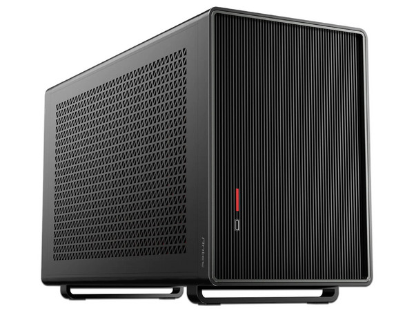 Gabinete Antec Performance 1 M, Mini Tower, Mini-ITX, No Incluye Fuente de Poder. Color Negro.