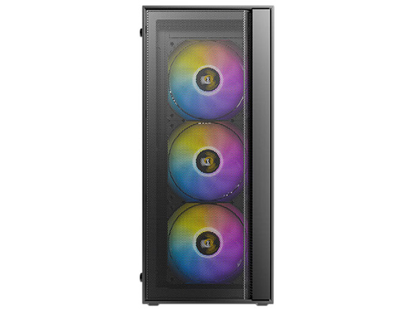 Gabinete Antec AX65, Mid-Tower, Micro-ATX, (No Incluye Fuente de Poder), Color Negro.