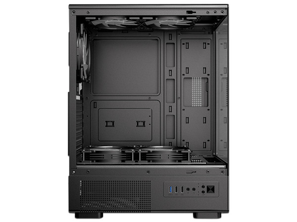 Gabinete Antec VCX300 ARGB, Mid-Tower, ATX, (No Incluye Fuente de Poder), Color Negro.