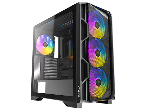 Gabinete Antec AX1000, Mid-Tower, Micro-ATX, (No Incluye Fuente de Poder), Color Negro.