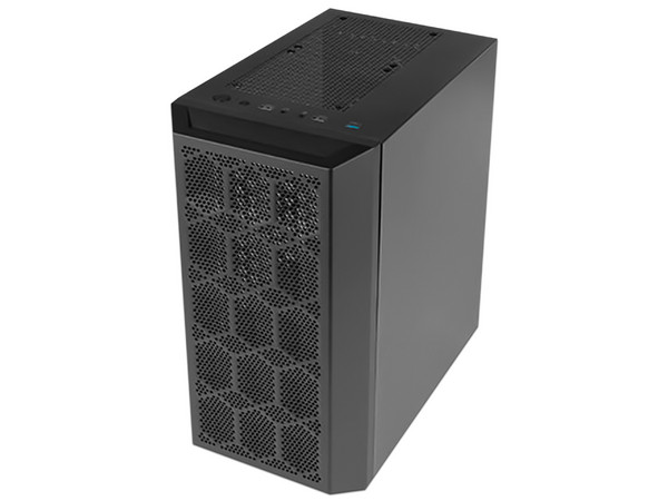 Gabinete Gamer Antec NX200M RGB, Mini-Tower, Micro-ATX (Sin fuente de poder). Color Negro.